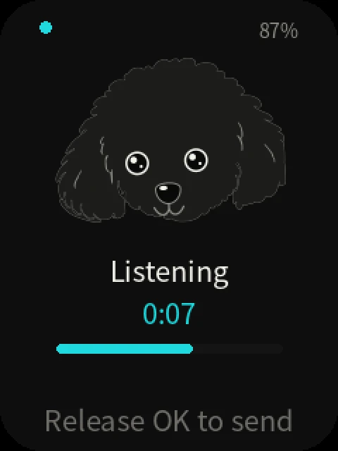 Passport screen: Listening